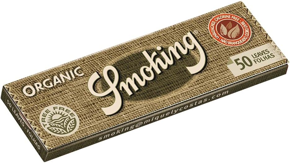 Smoking Organic Rolling Papers 1 1/4